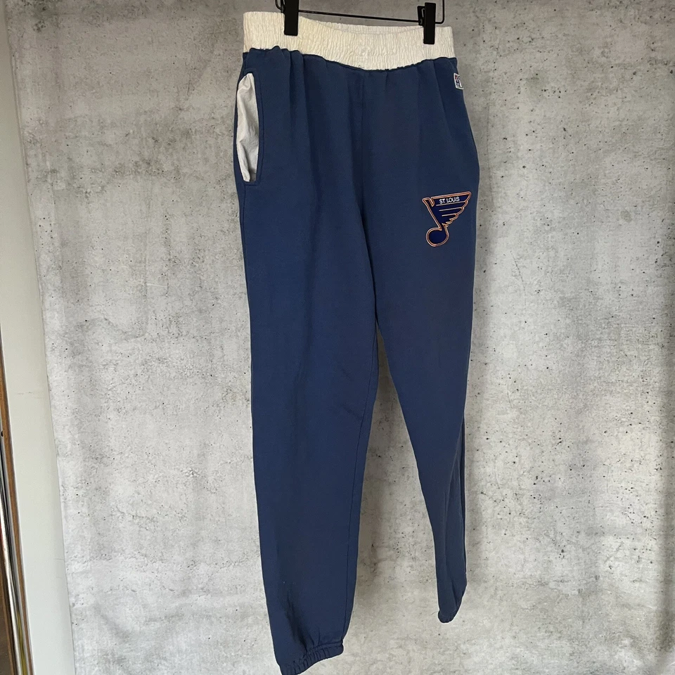 Vintage St. Louis Blues Sweatsuit Set 90s The Game Rare - Image 4 of 4