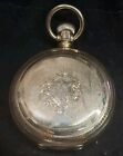 Antique 14 Kt Gold Elgin Hunter Case Pocket Watch 62 Grams 41Mm Case Scrap Gold