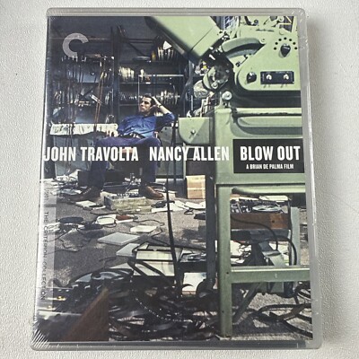 Blow Out Criterion (Blu-ray, 1981) BRAND NEW SEALED  OOP De Palma Travolta 