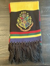 Wizarding World of Harry Potter Universal Hogwarts Muffler Scarf 8" x 47.5"