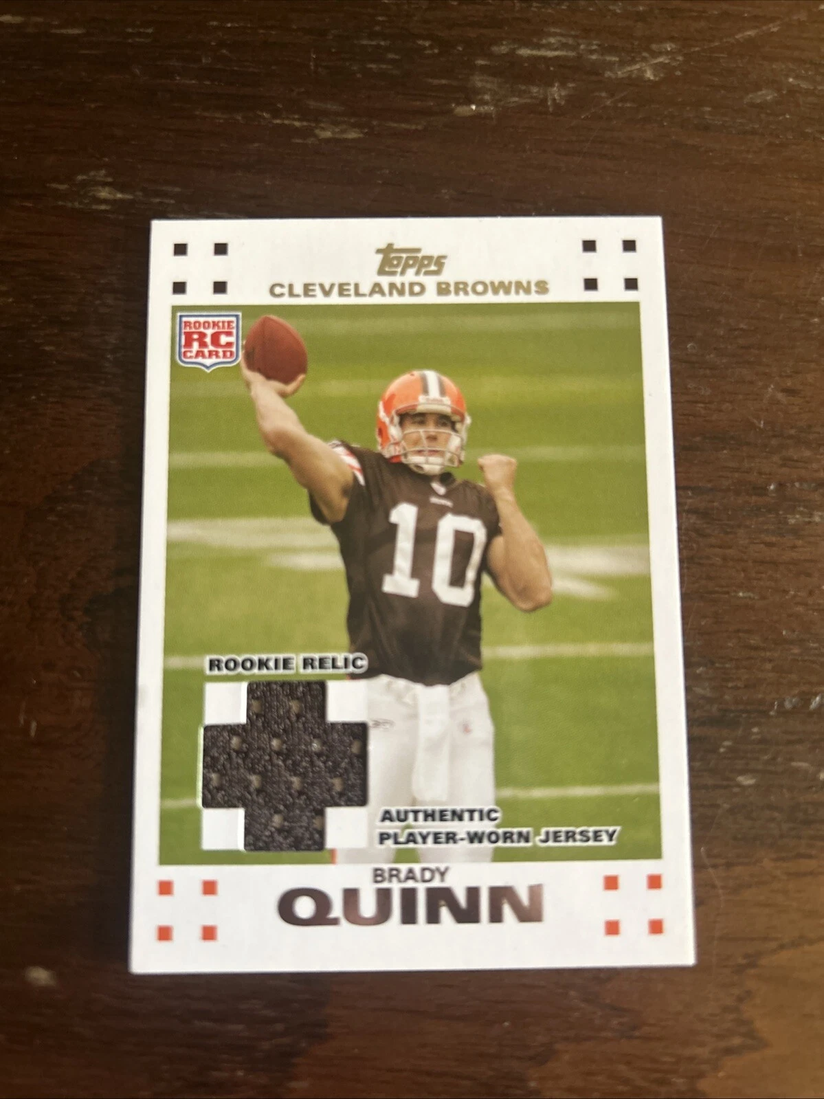 Brady Quinn Topps Exclusive Rookies #6 Base