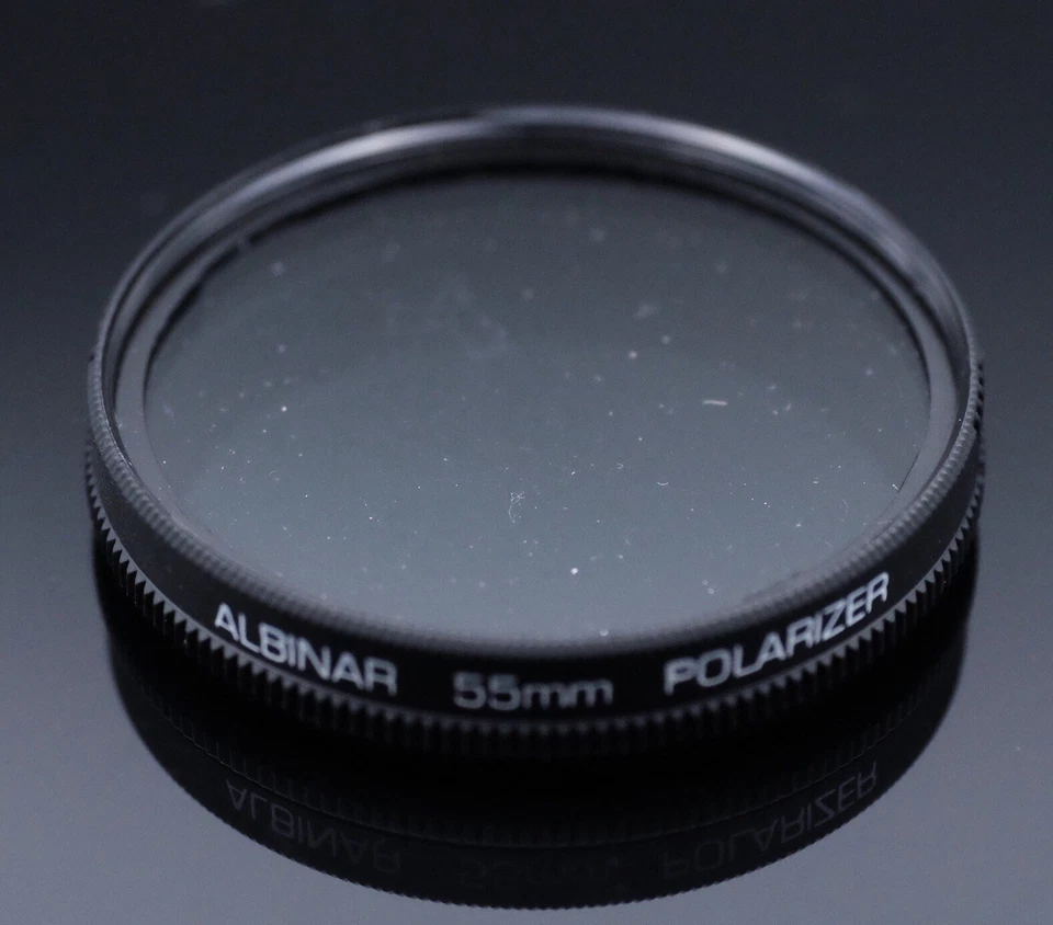 Super Albinar 55 mm Polarizing Screw-In Filter Made in Japan - Image 2 of 4