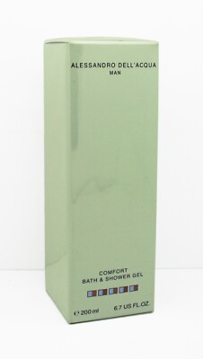Alessandro Dell'Acqua Man, Bade- und Duschgel, 200ml. Neu Versiegelt