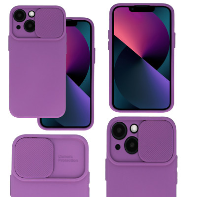 FÜR XIAOMI POCO X5 PRO 5G - SILIKON LENS Handy Tasche Hülle Case DUNKEL VIOLETT