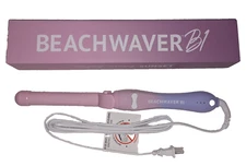 💥 Beachwaver B1 Pink Sunet Curling Iron New NIB 1" Automatic Rotating Wand