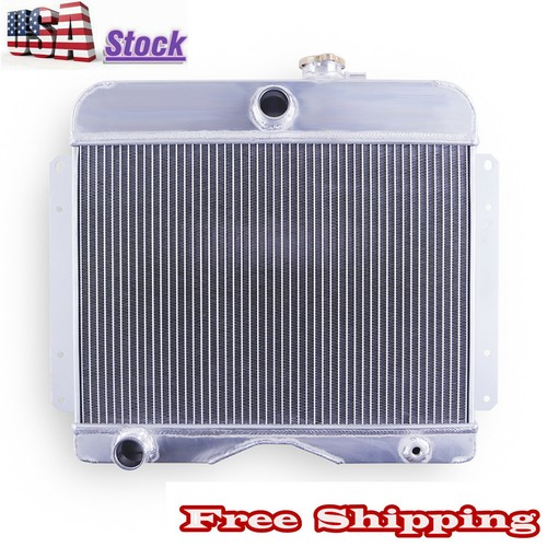 3Row Radiator For 1946-1964 Jeep Station Wagon/Willys/Pickup/Truck CJ3 CJ5 CJ6 - Picture 2 of 8