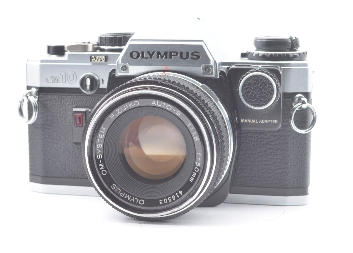 Top Mint】OLYMPUS OM-10 + OM-SYSTEM F.ZUIKO AUTO-S 50mm f/1.8 From