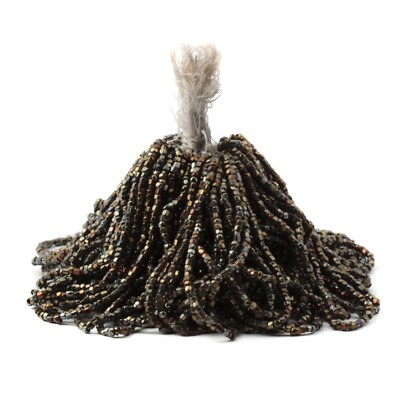 Master Hank (7000) Czech vintage peacock copper metallic seed glass beads 14bpi