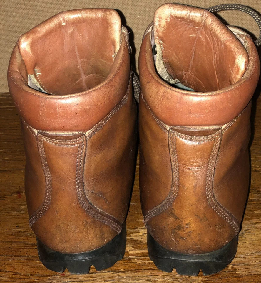 Scarpa Attak 35820 Size EU 42 / US 9 Trekking Hiking Brown Leather Boots Italy - Image 3 of 4