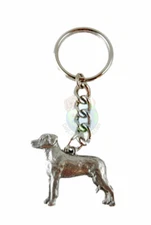 Rhodesian Ridgeback Keychain Pewter