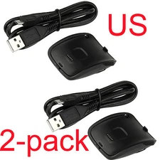 2Pack For Samsung Gear S Smart Watch SM-R750T R750A Charging Dock Charger Cradle