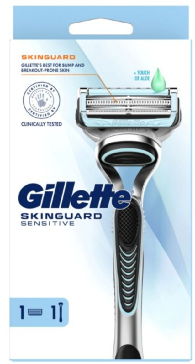 Gillette SkinGuard Sensitive Razor | Best for Bump & Breakout Prone Skin