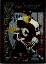 1995-96 Finest #172 Michael Nylander Calgary Flames