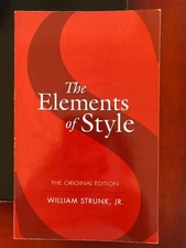The Elements of Style: The Original Edition