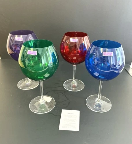 Marquis by Waterford Crystal Jewels Aromatic Balloon Wine Glass Set of 4