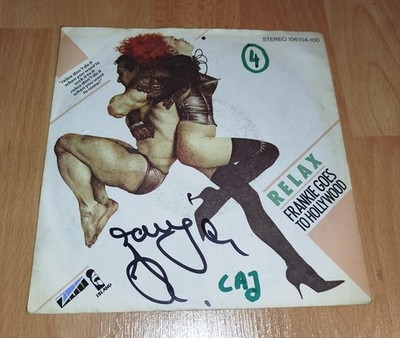 Frankie Goes To Hollywood Relax Schallplatte 7'' Single Vinyl
