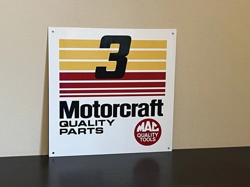 Motorcraft Auto Parts Racing  Vintage Style Metal Sign