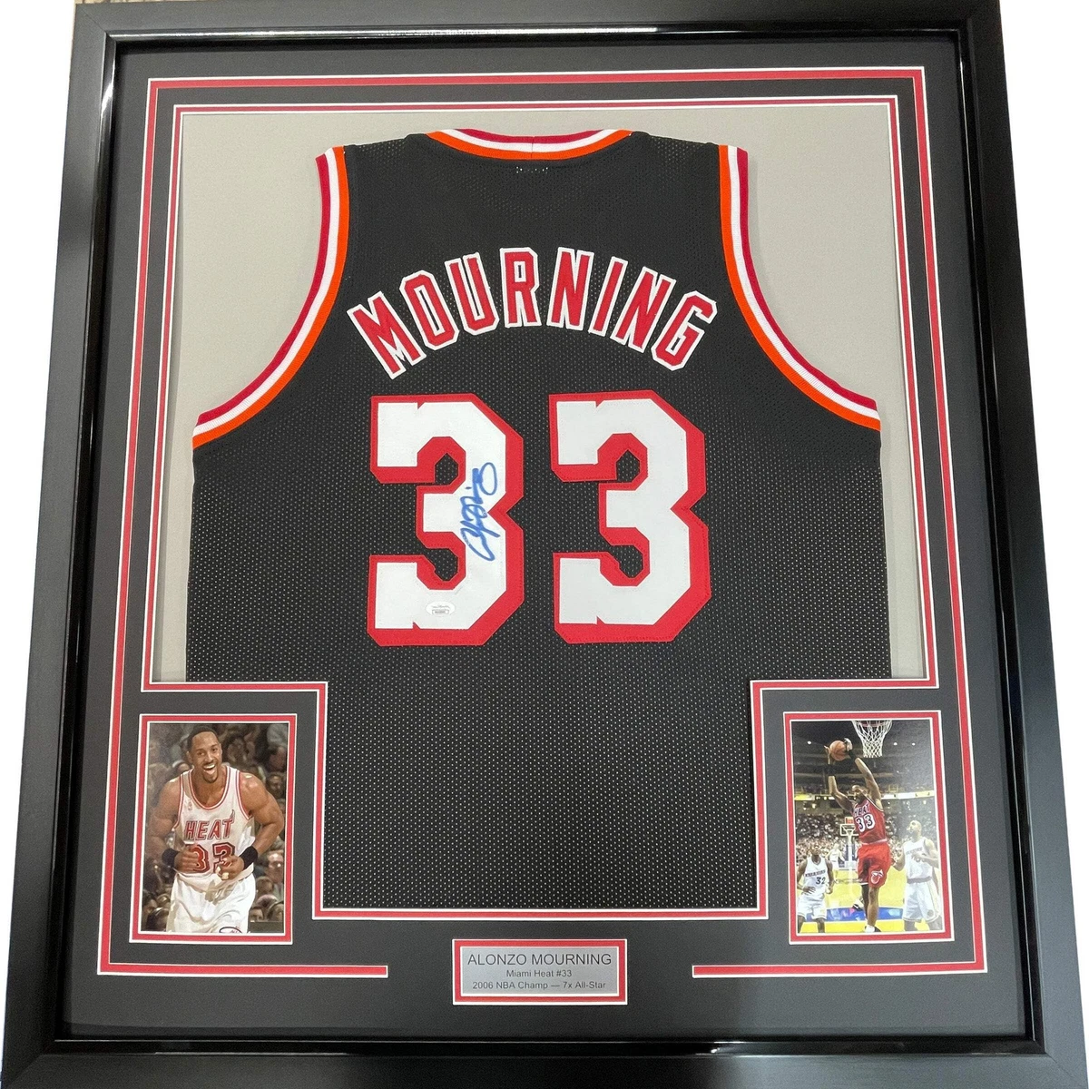 Alonzo Mourning NBA Original Autographed Jerseys for sale | eBay