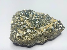 PIRITE Cristalli cubici lucenti, miniera di Niccioleta (Massa M.ma - GR)