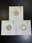(3 Coins) 1961 P Silver Roosevelt Dimes