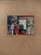 1995-96 SP Championship #C10 Hakeem Olajuwon Champions of the Court ROCKETS HOF 