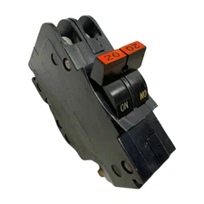 FPE NC220 Stab-Lok Circuit Breaker, 2-Pole, 20A, 120/240V, Type NC-NI *Chipped*