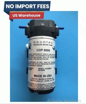 AQUATEC 8851 RO Booster Pump 24VAC 8851-2J03-B421 for Water Systems