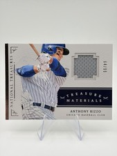 2014 Panini National Treasures Anthony Rizzo #7 /99 Treasure Materials (MEM) CHC