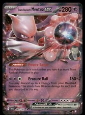 Team Rocket's Mewtwo ex Double Rare SV10: Destined Rivals 081/182 NM