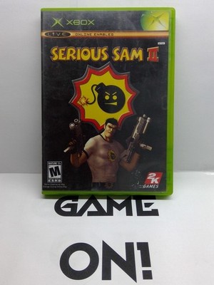 Serious Sam 2 II (Xbox, 2005) Complete w/ Manual - Fast Free Ship