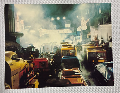 BLADE RUNNER lobby card - 11'' x 14'' - 1982 - Street Scene