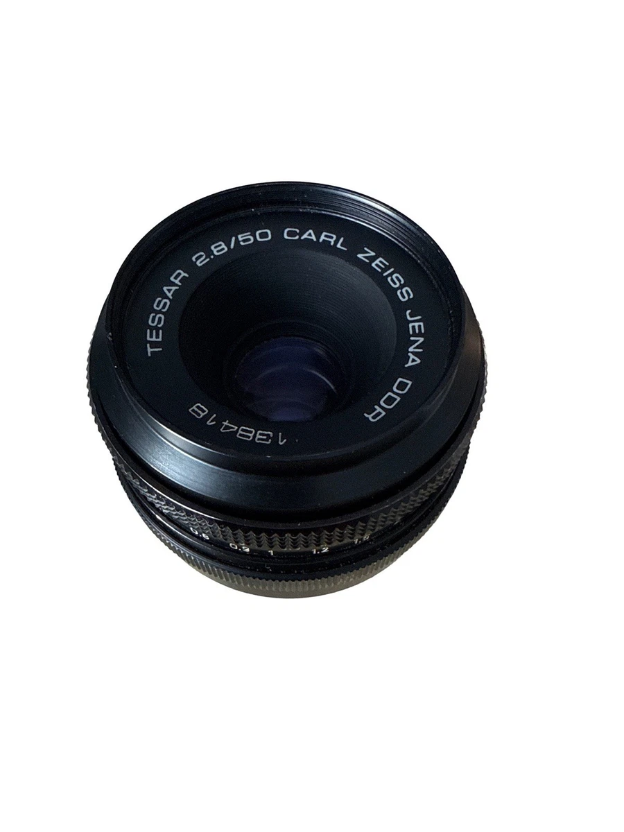 Objectif Carl Zeiss Jena Tessar 50mm F/2.8 – Monture Exakta EXA – Vintage DDR
