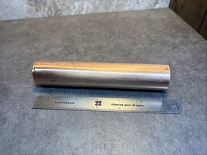 1-1/4” Diameter Copper 101 Solid Bar, 6-1/8” Long