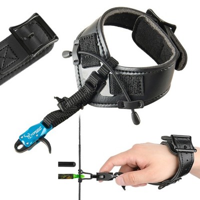 Bogenschießen Release Aids Handgelenkschlaufe Trigger Caliper Compoundbogen Jagd