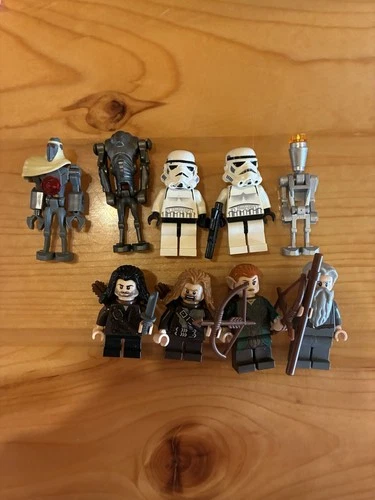 Lego Star Wars And Hobbit Minifigure Lot
