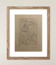 Pablo Picasso - Original Signed Print with COA and $3,500 Appraisal -