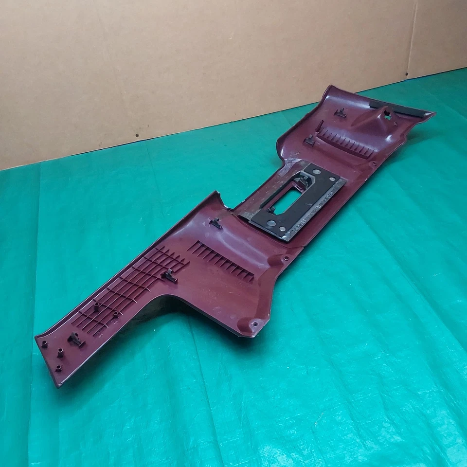 1995-1998 OBS Chevy GMC Truck Suburban Tahoe Yukon tablero rodillera panel rojo Foto 4 de 4