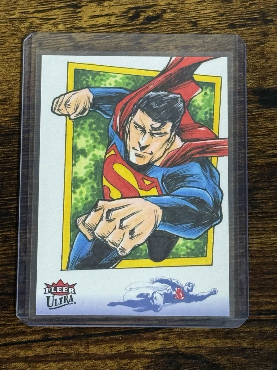 Superman Sketch Collectable Trading Cards for sale | eBay