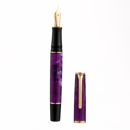 HongDian N12 Resin Füllfederhalter extra fein EF/F Feder Classic Pen Schreibfeder Geschenk - Bild 9 von 22