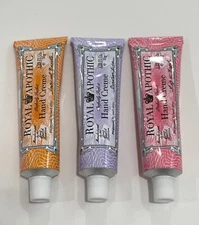3x Royal Apothic Hand Cream 1.25 fl oz / 35 g As Photos