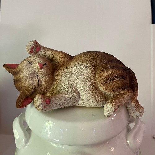 Cozy Kitten Canister, Jurgen Scholz, 2017 Bradford Exchange, 11” - Picture 2 of 8