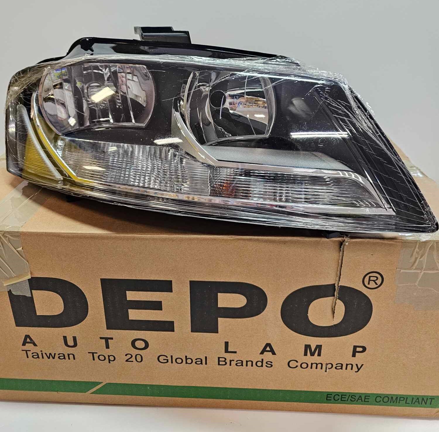 Phare avant droite électrique Audi A3 8P optique passager moteur intégré H7 2008-2012