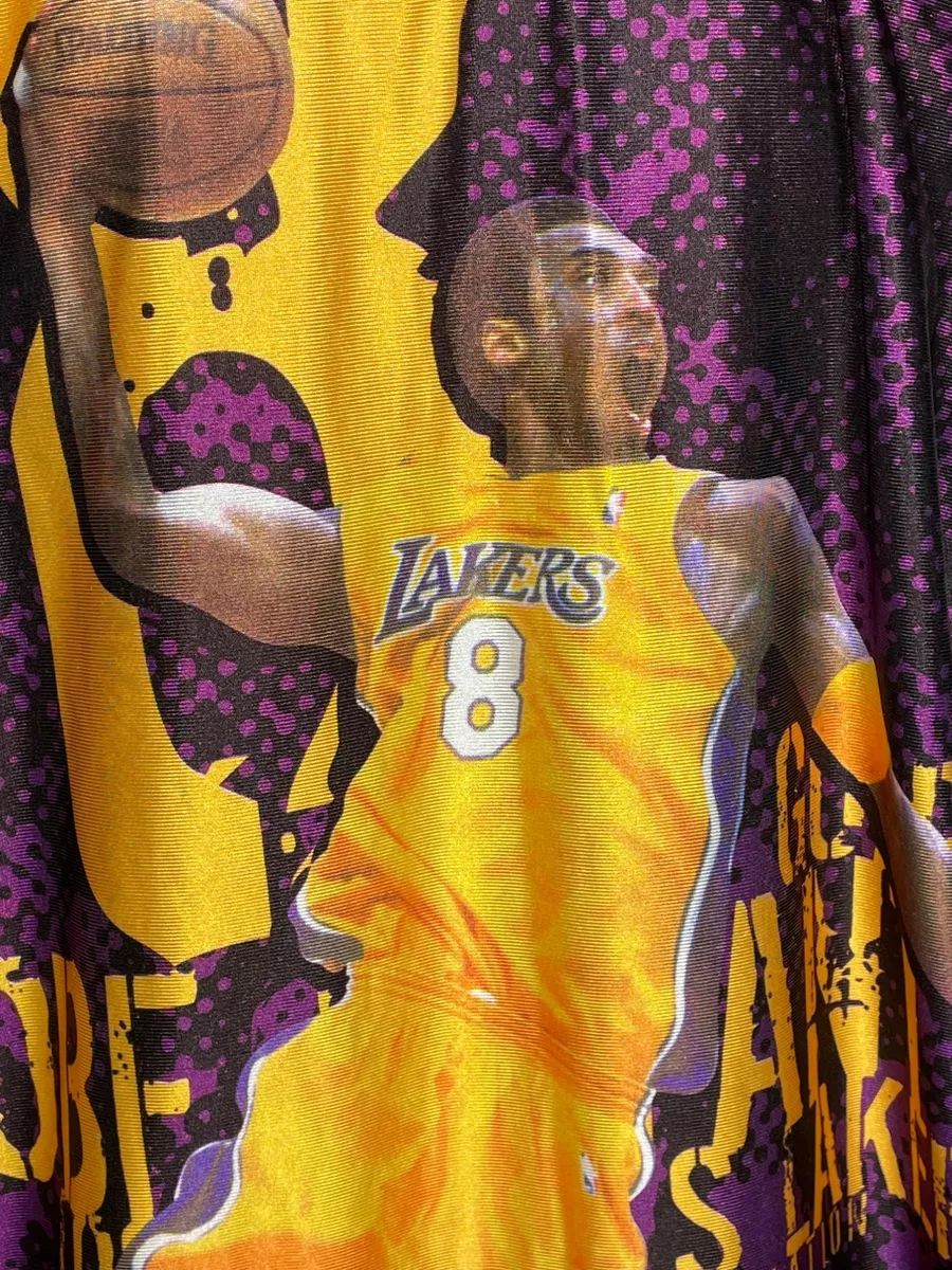 Awesome Artifacts Kobe Bryant Vintage #8 Los Angeles Lakers 2XL Jersey Signed with Proof by Awesome Artifact