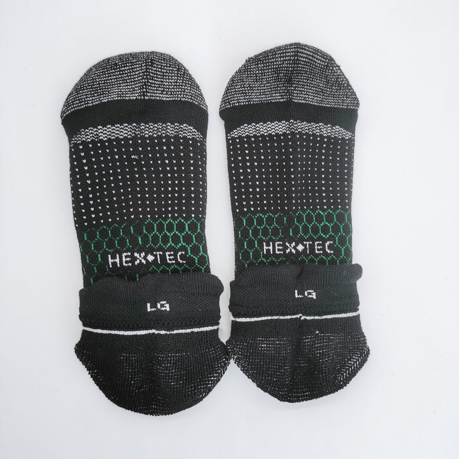 Bombas Men's bee better solid Ankle Socks black&green 6 pairs