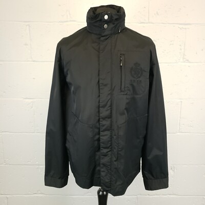 Tommy Hilfiger Jacke MEDIUM leichter Windbreaker wasserabweisend schwarz Herren