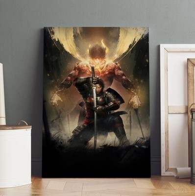 Nioh Poster, William Adams Wall Art, Premium Print, Game Fan Gift