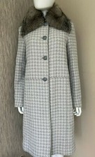 Missoni Ultra Lux Coat With Fox Fur Collar Size Uk 14 Retail $5000 Made In Italy
