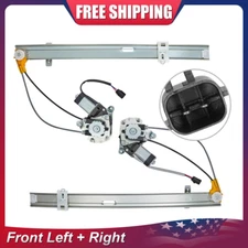 For 2002-2007 Jeep Liberty Rear Right Left Power Window Regulator with Motor