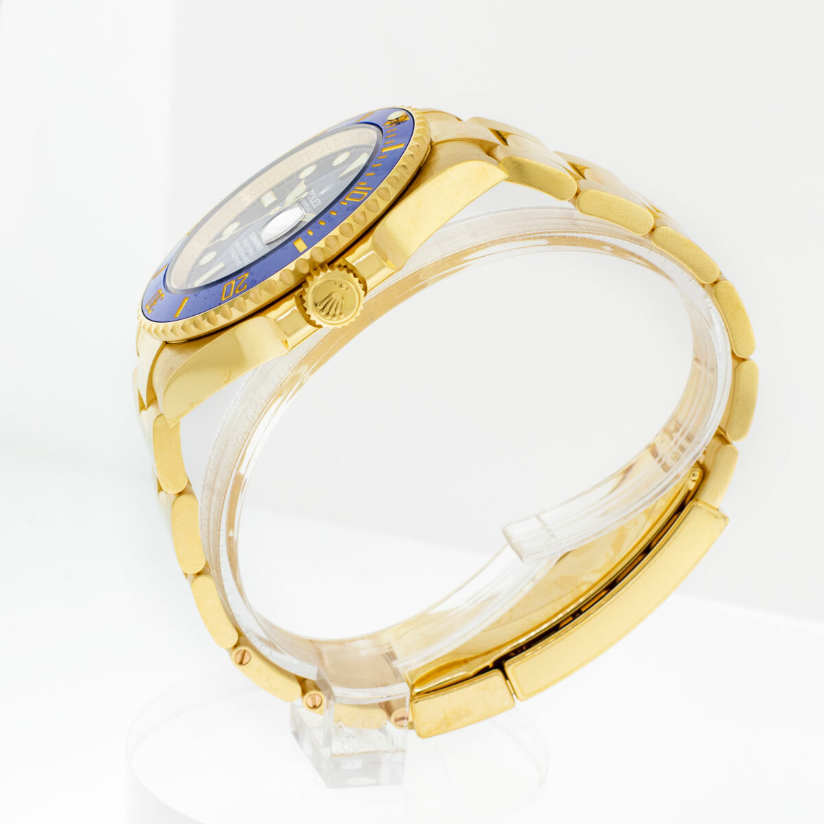 Rolex Submariner Date 41mm Yellow Gold Blue Dial & Blue Bezel