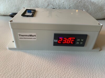 Plug & Play Temperature Control fr Chicken Bird Coop Barn Egg Incubator Brooder
